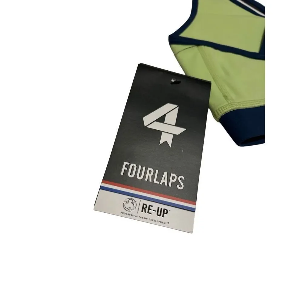 Fourlaps Infinity Sports Bra Green Blue Women’s Size XS NEW